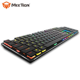 MEETION MK80 Shenzhen Bulk Fancy Mecanic Computer Spanish Slim Mechanical Teclado Gamer Keyboard For Gaming and Office