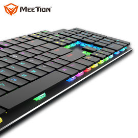 MEETION MK80 Shenzhen Bulk Fancy Mecanic Computer Spanish Slim Mechanical Teclado Gamer Keyboard For Gaming and Office