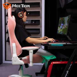MeeTion CHR16 Fashion Cute Pink Office Pc Racing Computer Gamer Chair For Gamer Gaming Player