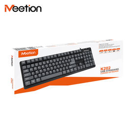 Meetion Brand Wholesalers Waterproof Design Quiet Suspended Standard Wired Keyboard,Multi Language Layout Keyboard