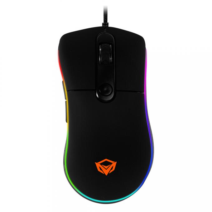 Souris optique ergonomique du jeu 6D éclairée à contre-jour la dernière 4800dpi RVB par circulation d'ordinateur de PC d'usb de la vente en gros de haute qualité pour le Gamer