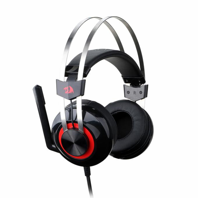 Ensemble d'écouteur de casque de jeu de câble par ordinateur de kit de Redragon H201 OD3.5 Jack