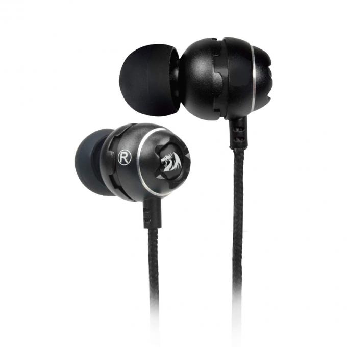 Écouteurs d'Earbuds de jeu avec les écouteurs réglables d'E-sport d'écouteurs de dans-oreille de câble par MIC